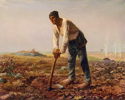 The Man with the Hoe Jean-Francois Millet